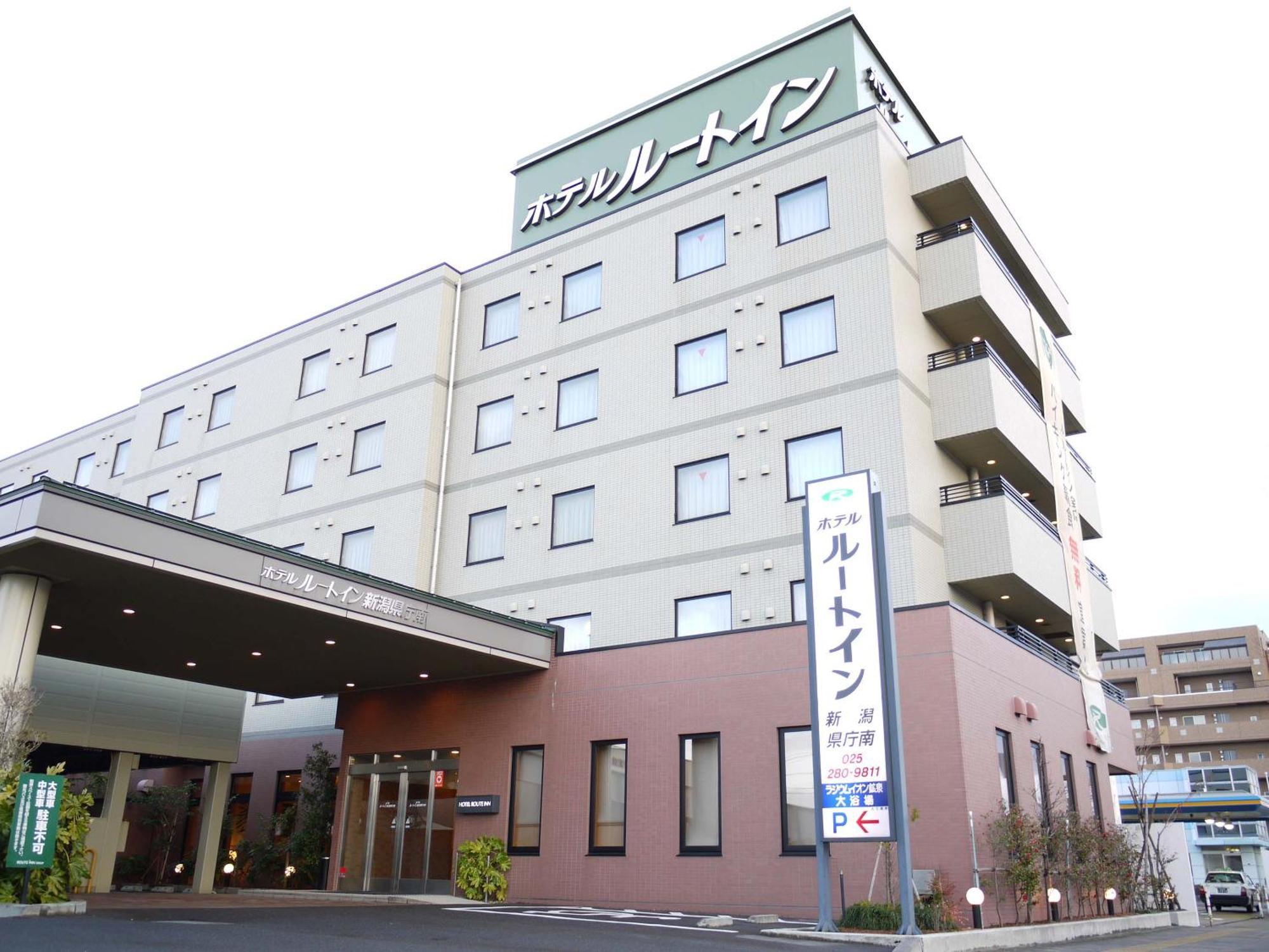 Hotel Route-Inn Niigata Kencho-Minami Ngoại thất bức ảnh